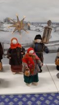 Заработала выставка кукол «Народные праздники села Нёнокса»