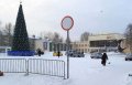 До конца новогодних праздников площадь Просянкина будет закрыта для автотранспорта 